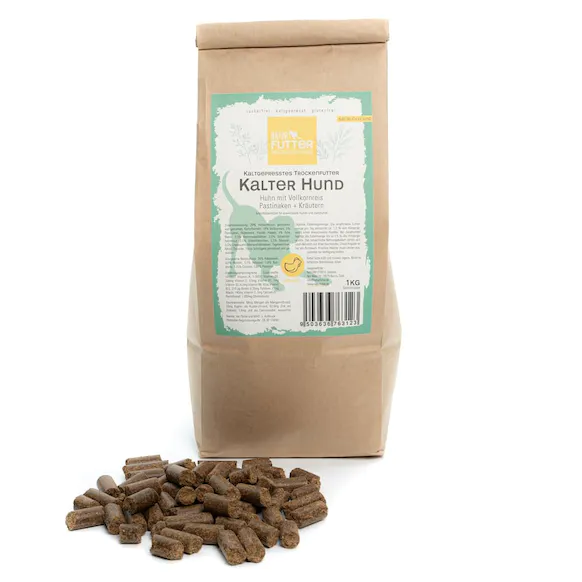 Naturfutter külmpressitud kuivtoit kana ja riis 1kg